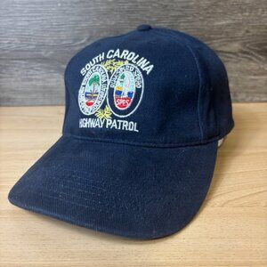 Vintage Navy Blue Highway Patrol Hat